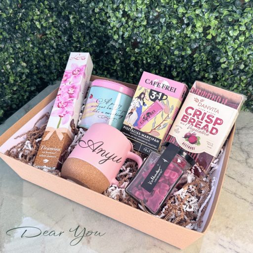 Rózsaszín Kávédesszert csomag 