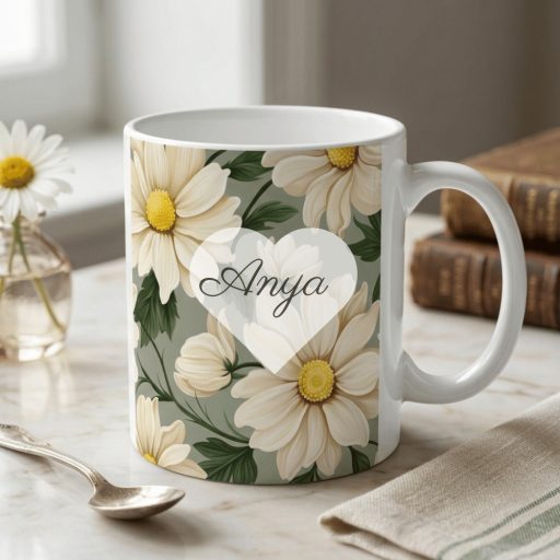 Kamillavirágos bögre