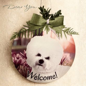 Egyedi, fényképes kopogtató