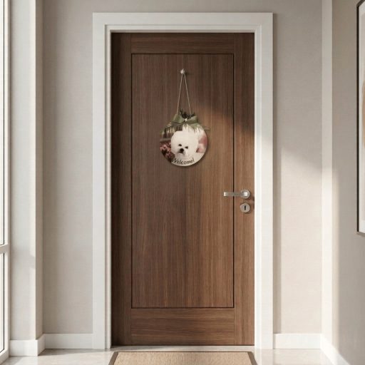 Egyedi, fényképes kopogtató